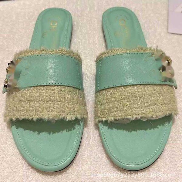 new france holiday flat sole woman slippers mule summer vacation rome slides comfort knitting design sandal 2023 classic ccity fashion luxur, Black
new france holiday flat sole woman slippers mule summer vacation rome slides comfort knitting design sandal 2023 classic ccity fashion luxur, Black