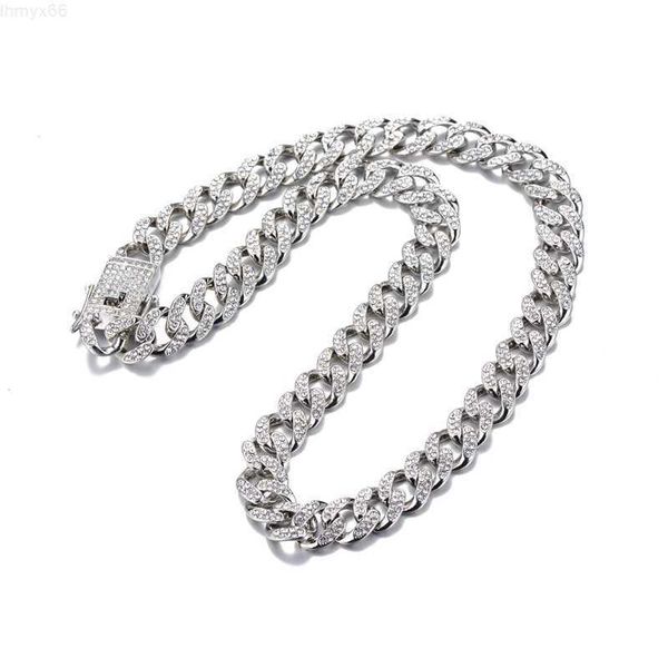 diamond geometry hiphop cuban chain custom box buckle clavicle chain wholesale necklace/, Silver
diamond geometry hiphop cuban chain custom box buckle clavicle chain wholesale necklace/, Silver