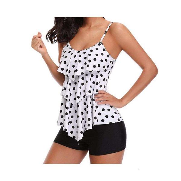 tankini multi swimwears color printed striped retro polka dot large ruffled split boxers womens swimsuit, White;black
tankini multi swimwears color printed striped retro polka dot large ruffled split boxers womens swimsuit, White;black