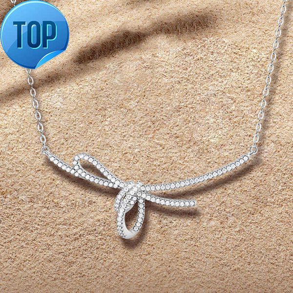 micro inlaid super flash high carbon drill ribbon knot necklace light luxury ribbon collarbone chain female, Silver
micro inlaid super flash high carbon drill ribbon knot necklace light luxury ribbon collarbone chain female, Silver