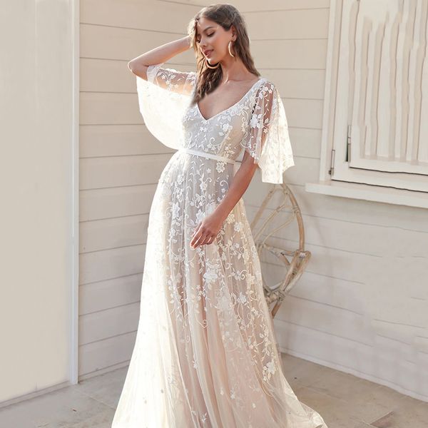 uguest women elegant white dress slash neck lace bridal dress women wedding, Black;gray
uguest women elegant white dress slash neck lace bridal dress women wedding, Black;gray