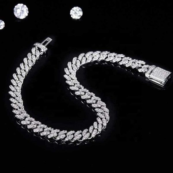 factory wholesale iced out diamond necklace 925 sterling silver moissanite cuban link chain
factory wholesale iced out diamond necklace 925 sterling silver moissanite cuban link chain