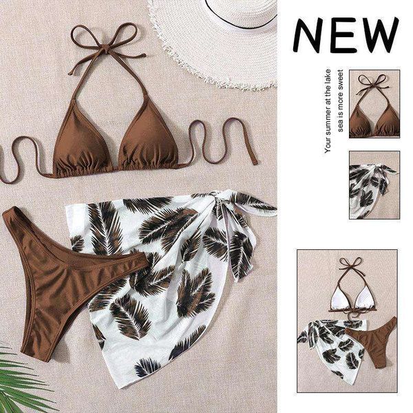 halter lace up tulle skirt swimsuit womens three piece beach bikini, White;black
halter lace up tulle skirt swimsuit womens three piece beach bikini, White;black