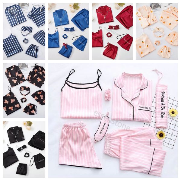 pyjamas jrmis women 7 pieces pink pajamas sets satin silk lingerie home wear sleepwear pyjamas set pijama woman t200110 s-xl wholesale
pyjamas jrmis women 7 pieces pink pajamas sets satin silk lingerie home wear sleepwear pyjamas set pijama woman t200110 s-xl wholesale