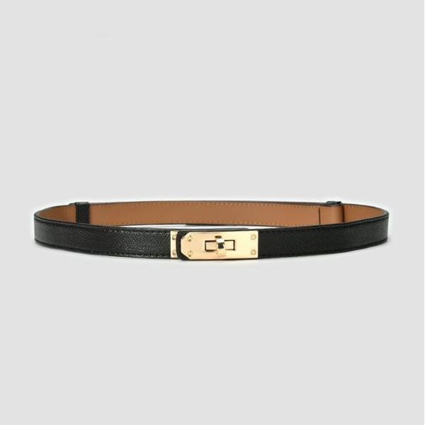 610s dress belts for women designer narrow leather h belt orange black simple graceful waistband for dresses thin small metal buckle smooth, Black;brown
610s dress belts for women designer narrow leather h belt orange black simple graceful waistband for dresses thin small metal buckle smooth, Black;brown
