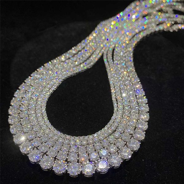 factory vvs moissanite hip hop jewelry tennis bracelet iced out diamond 925 sterling silver clustered tennis necklace chain
factory vvs moissanite hip hop jewelry tennis bracelet iced out diamond 925 sterling silver clustered tennis necklace chain