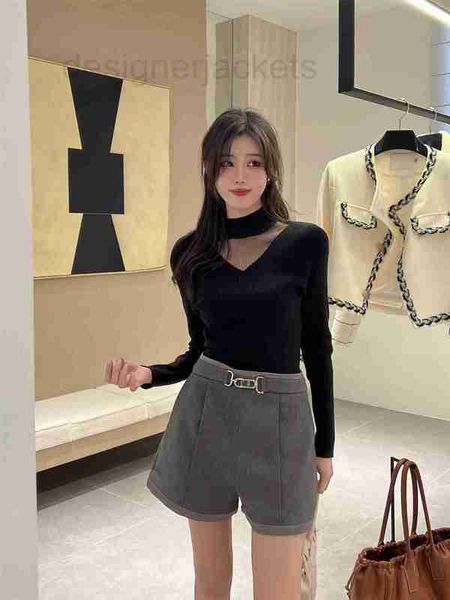 women's shorts designer high-end autumn/winter high score items fashionable exquisite metal buckle decorative wool shorts rxt9, White;black
women's shorts designer high-end autumn/winter high score items fashionable exquisite metal buckle decorative wool shorts rxt9, White;black