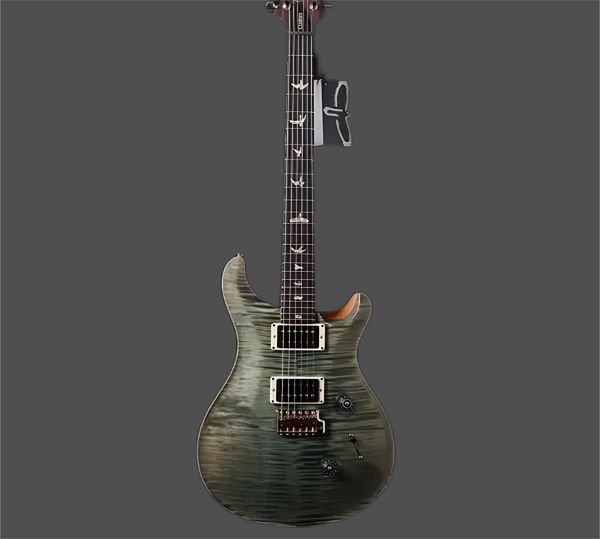 paul smith grey curly falme maple prs electric guitar tremolo bridge & whammy bar, 2 humbucker pickups, 5 way switch, chrome hardware
paul smith grey curly falme maple prs electric guitar tremolo bridge & whammy bar, 2 humbucker pickups, 5 way switch, chrome hardware