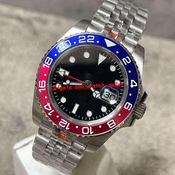 20 styles u1 version luxury mens watches 40mm gmt 126720 126710 126713 ceramic bezel imitate 3285 movement hour hand adjustable st9 code men, Slivery;brown
20 styles u1 version luxury mens watches 40mm gmt 126720 126710 126713 ceramic bezel imitate 3285 movement hour hand adjustable st9 code men, Slivery;brown