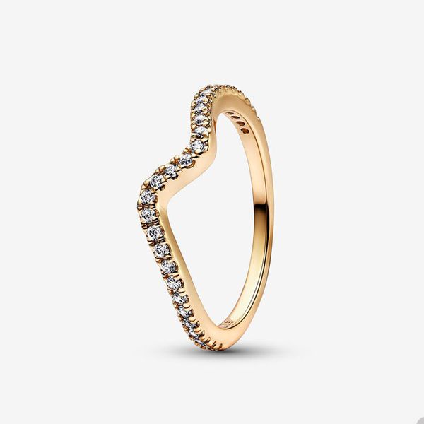 golden sparkling wave stacking ring for pandora 925 sterling silver wedding rings designer jewelry for women crystal diamond luxury gold rin, Slivery;golden
golden sparkling wave stacking ring for pandora 925 sterling silver wedding rings designer jewelry for women crystal diamond luxury gold rin, Slivery;golden