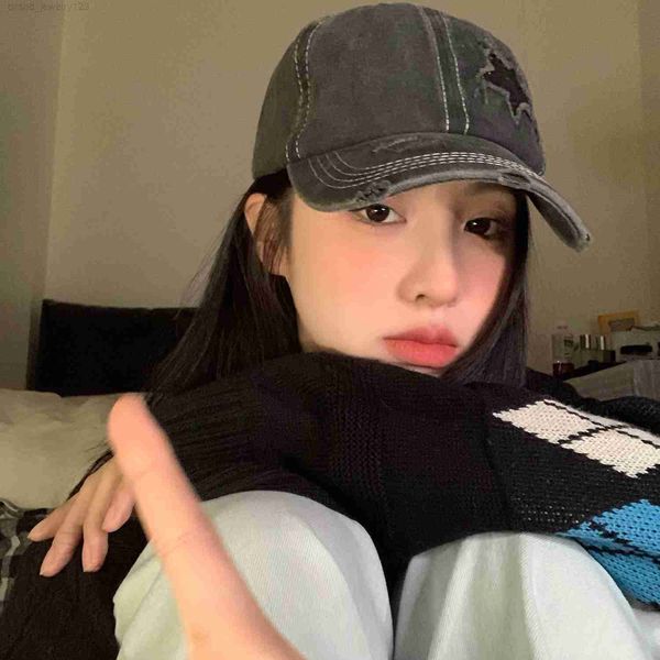 y2k star hat vintage duck tongue hat men's and women's five-point star baseball hat washed cotton, Blue;gray
y2k star hat vintage duck tongue hat men's and women's five-point star baseball hat washed cotton, Blue;gray