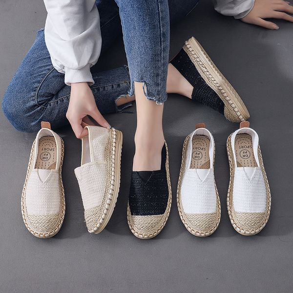 2023 summer new womens shoes fashion woven breathable lightweight comfortable canvas shoes for women zapatos de mujer, Black
2023 summer new womens shoes fashion woven breathable lightweight comfortable canvas shoes for women zapatos de mujer, Black