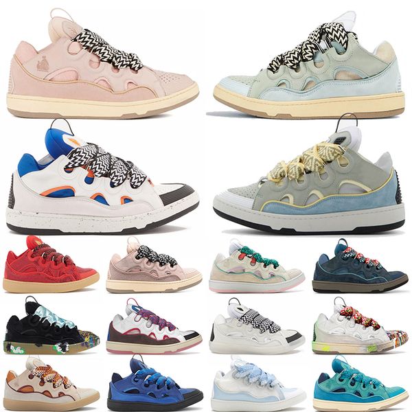 2023 luxury lanvins shoes designer casual shoe laceup extraordinary embossed leather curb sneakers calfskin rubber nappa platform sole fashi, Black
2023 luxury lanvins shoes designer casual shoe laceup extraordinary embossed leather curb sneakers calfskin rubber nappa platform sole fashi, Black