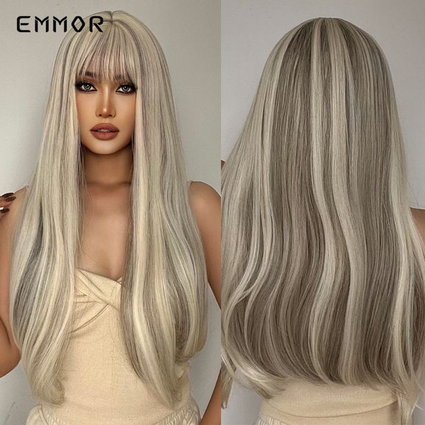 synthetic ombre silver to gray wigs for women with bangs long wavy wig party daily heat resistant fibre hair wigsfactory direct, Black
synthetic ombre silver to gray wigs for women with bangs long wavy wig party daily heat resistant fibre hair wigsfactory direct, Black