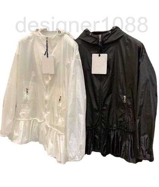 designer family spring and summer new ladies style women's outdoor sunscreen clothing hooded jacket ruffle hem windbreaker coat 08m4, Tan;black
designer family spring and summer new ladies style women's outdoor sunscreen clothing hooded jacket ruffle hem windbreaker coat 08m4, Tan;black