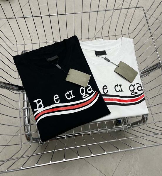 new b mens designer embroidered letter t-shirt short sleeve spring/summer fashion mens and womens t-shirt european code g# 30, White;black
new b mens designer embroidered letter t-shirt short sleeve spring/summer fashion mens and womens t-shirt european code g# 30, White;black