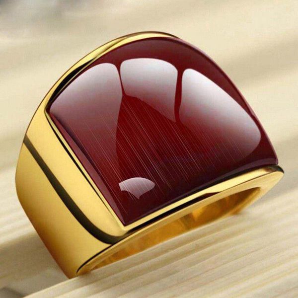 men's rings stainless steel stainless steel square red white opal stone ring for men gentlmen boss jewelry party gift yw184ch1135, Golden;silver
men's rings stainless steel stainless steel square red white opal stone ring for men gentlmen boss jewelry party gift yw184ch1135, Golden;silver