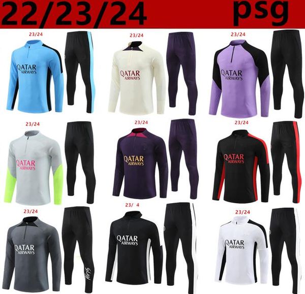 paris tracksuit 2023 2024 mbappe kids and men 22 23 24 psgs training suit long sleeve football soccer jersey kit uniform chandal boys fan pl, Black
paris tracksuit 2023 2024 mbappe kids and men 22 23 24 psgs training suit long sleeve football soccer jersey kit uniform chandal boys fan pl, Black