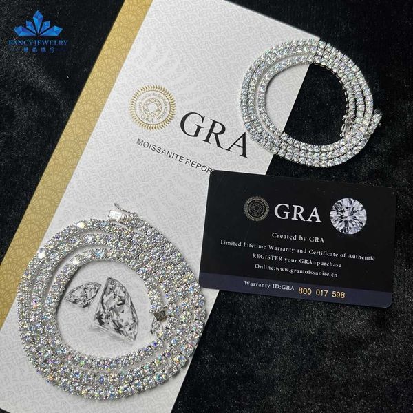 gra bling vvs wholesale round cut 3mm 5mm 4mm bracelet 3mm 925 sterling silver necklace moissanite tennis chain sparkle
gra bling vvs wholesale round cut 3mm 5mm 4mm bracelet 3mm 925 sterling silver necklace moissanite tennis chain sparkle