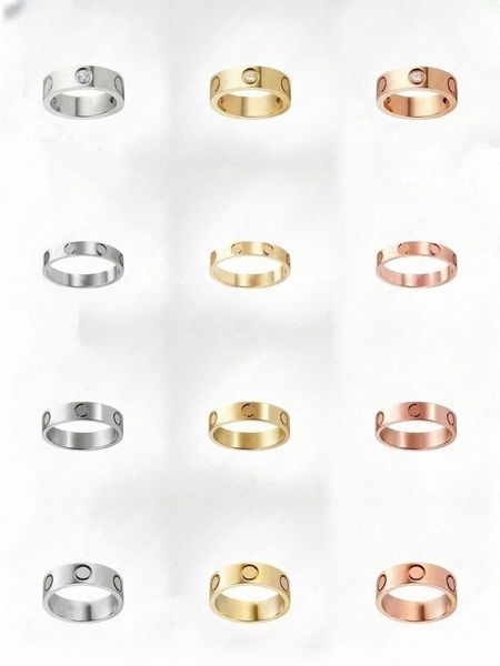 luxury classic designer jewelry never fade not allergic love screw rings for mens women titanium steel alloy gold-plated gold silver rose -4
luxury classic designer jewelry never fade not allergic love screw rings for mens women titanium steel alloy gold-plated gold silver rose -4