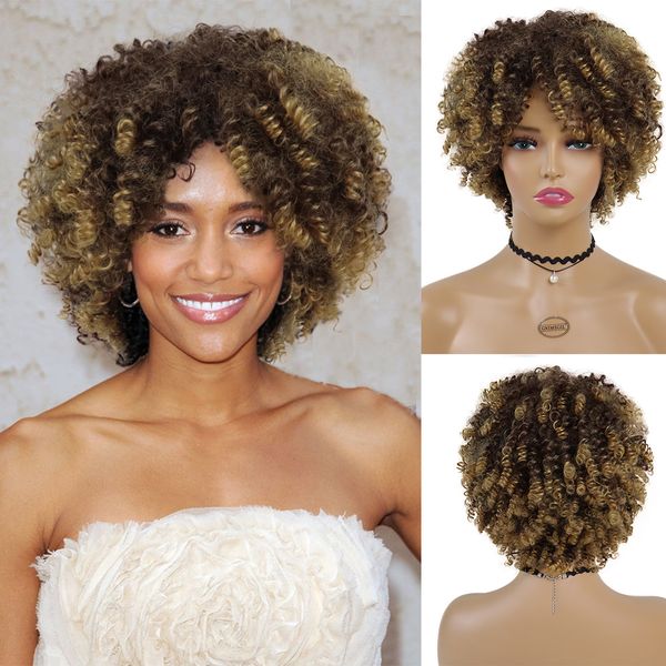 synthetic hair afro wigs for black women curly wig brown mix blonde kinky short wigs synthetic wig femalefactory d
synthetic hair afro wigs for black women curly wig brown mix blonde kinky short wigs synthetic wig femalefactory d