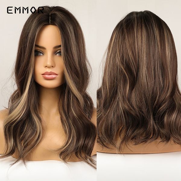 synthetic womens long wavy wigs brown with blonde wigs natural wavy heat resistant wig for afro women party fashion wigsfactor, Black
synthetic womens long wavy wigs brown with blonde wigs natural wavy heat resistant wig for afro women party fashion wigsfactor, Black