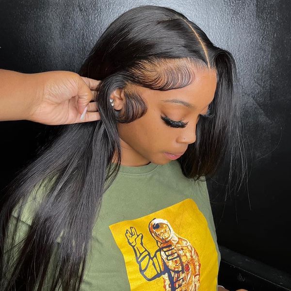 transparent lace front human hair wigs brazilian bone straight 13x4 lace frontal wig for black women pre plucked full lace wigs, Black;brown
transparent lace front human hair wigs brazilian bone straight 13x4 lace frontal wig for black women pre plucked full lace wigs, Black;brown