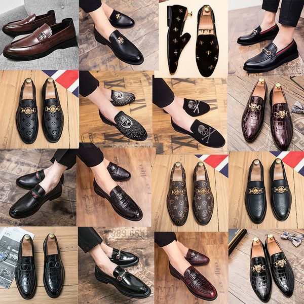 luxury brand designer metal buckle decorative leffer shoes for black brown men comfortable low heel casual shoes gentleman formal business l
luxury brand designer metal buckle decorative leffer shoes for black brown men comfortable low heel casual shoes gentleman formal business l