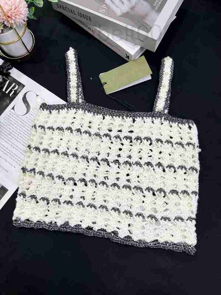 women's tanks & camis designer 23 summer new pure lust style, age reducing spicy girl, contrast beaded hollow knitted tank xz1z, White
women's tanks & camis designer 23 summer new pure lust style, age reducing spicy girl, contrast beaded hollow knitted tank xz1z, White