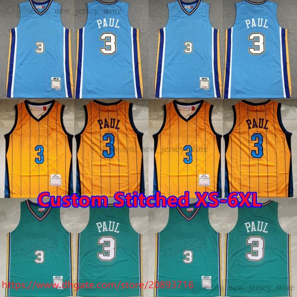custom xs-6xl mitchell and ness basketball chris paul jersey yellow 2010-11 blue green 2005-06 jersey, Black;red
custom xs-6xl mitchell and ness basketball chris paul jersey yellow 2010-11 blue green 2005-06 jersey, Black;red