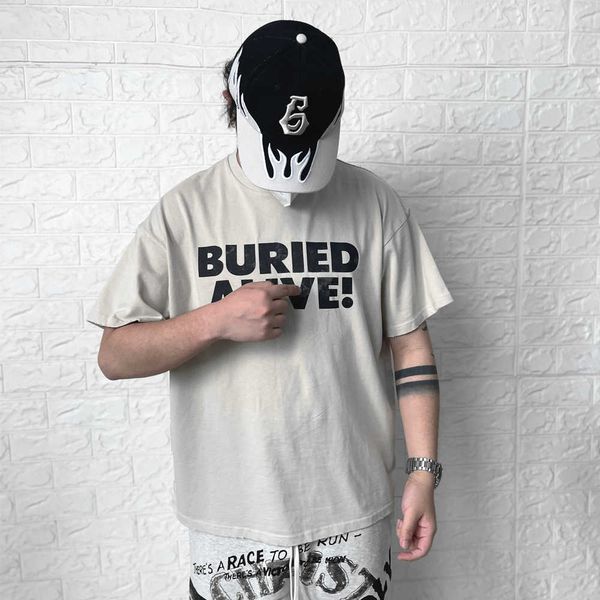 wholesale designer t shirt for sale g allery d ept american trendy brand distressed vintage summer loose short sleeved t shirt for men, White;black
wholesale designer t shirt for sale g allery d ept american trendy brand distressed vintage summer loose short sleeved t shirt for men, White;black
