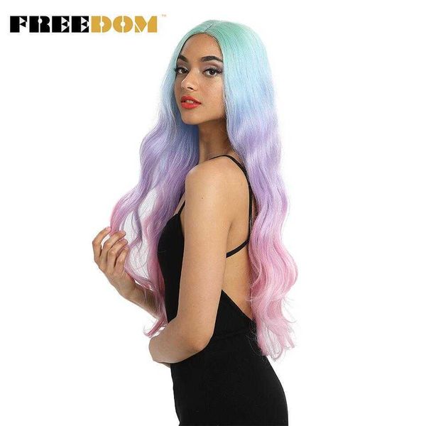 synthetic lace wigs long natural wave 30inch omber blue rainbow color pink hair wigs heat resistant fiber cosplay wigs 230524, Black;brown
synthetic lace wigs long natural wave 30inch omber blue rainbow color pink hair wigs heat resistant fiber cosplay wigs 230524, Black;brown