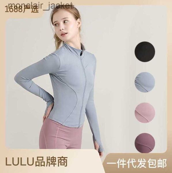 designer women tanks same women yoga suit fitness sports running autumn sweater quick dry zipper stand collar tight long sleeve coat lululem, Black;brown
designer women tanks same women yoga suit fitness sports running autumn sweater quick dry zipper stand collar tight long sleeve coat lululem, Black;brown