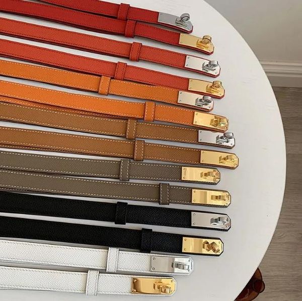 610s dress belts for women designer narrow leather h belt orange black simple graceful waistband for dresses thin small metal buckle smooth, Black;brown
610s dress belts for women designer narrow leather h belt orange black simple graceful waistband for dresses thin small metal buckle smooth, Black;brown