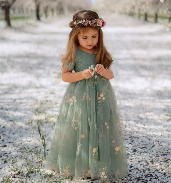 sage green floral embroidered tulle flower girl dresses floor length bohemian beach wedding party gowns toddler brithday party special occas, White;blue
sage green floral embroidered tulle flower girl dresses floor length bohemian beach wedding party gowns toddler brithday party special occas, White;blue