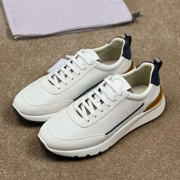 fashion luxury casual shoes men runners with monili running sneakers italy elastic band low knit calfskin designer breathable non-slip athle, Black
fashion luxury casual shoes men runners with monili running sneakers italy elastic band low knit calfskin designer breathable non-slip athle, Black