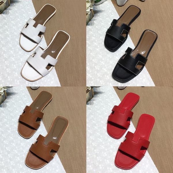 women flat shoes designer sandals womens genuine skin slide ladies shoe fashion slipper size 35-42 luxury leather slippers summer with box l, Black
women flat shoes designer sandals womens genuine skin slide ladies shoe fashion slipper size 35-42 luxury leather slippers summer with box l, Black