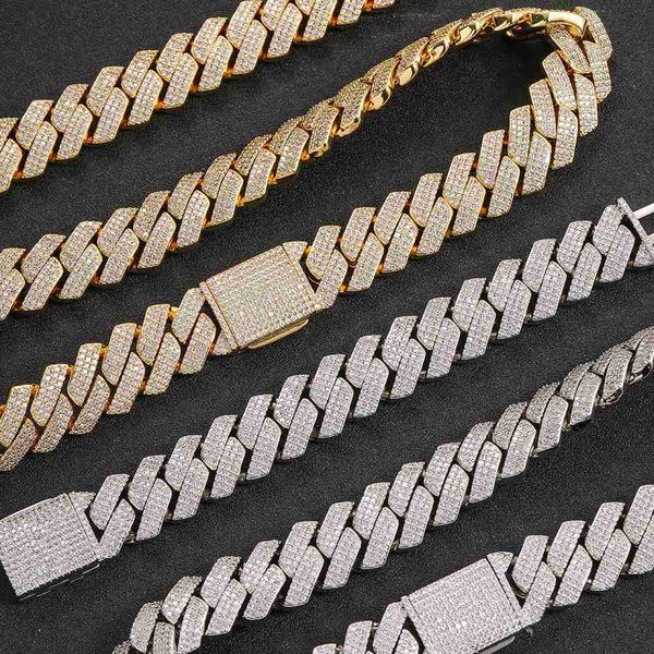 hip hop jewelry brass iced out diamond zircon jewelry necklace bracelet women men 20mm cuban link chain, Silver
hip hop jewelry brass iced out diamond zircon jewelry necklace bracelet women men 20mm cuban link chain, Silver