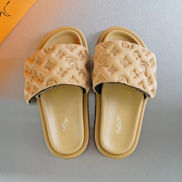 women designer slippers transparent pvc jelly lady letter printed luxury summer sandals comfortable flip flops size 35-42 ksak, Black
women designer slippers transparent pvc jelly lady letter printed luxury summer sandals comfortable flip flops size 35-42 ksak, Black
