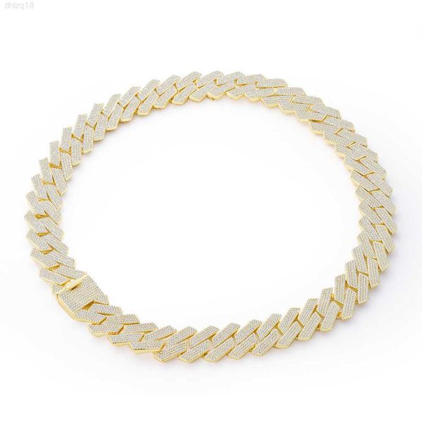 liftjoys fine jewelry necklace vvs1 moissanite diamond 18k gold cuban link necklace hip hop lad diamond bling cuban chain, Silver
liftjoys fine jewelry necklace vvs1 moissanite diamond 18k gold cuban link necklace hip hop lad diamond bling cuban chain, Silver