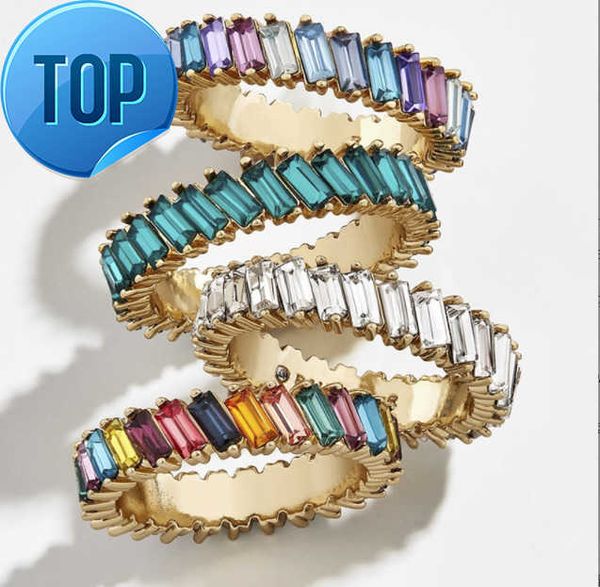 alloy multicolored ring irregular square zircon crystal 5g trendy women's gemstone rings geometric ouya claw setting 10pcs, Silver
alloy multicolored ring irregular square zircon crystal 5g trendy women's gemstone rings geometric ouya claw setting 10pcs, Silver