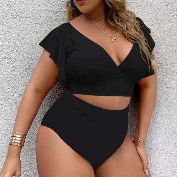 large size split swimsuit multi color bra ruffled shoulder sleeve high waist print briefs womens, White;black
large size split swimsuit multi color bra ruffled shoulder sleeve high waist print briefs womens, White;black