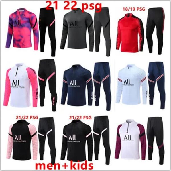 21 22 psgs mbappe soccer tracksuit 21 22 23 classic style kids football paris training suit sets uniform chandal jacket, Black
21 22 psgs mbappe soccer tracksuit 21 22 23 classic style kids football paris training suit sets uniform chandal jacket, Black