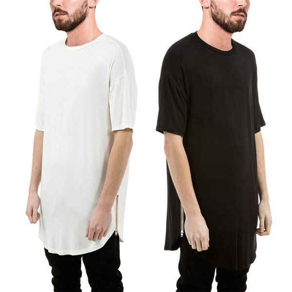 summer men casual t-shirt curve hem side with zipper short sleeve streetwear men new arrive long line hip pop streetwear clothing male high, White;black
summer men casual t-shirt curve hem side with zipper short sleeve streetwear men new arrive long line hip pop streetwear clothing male high, White;black