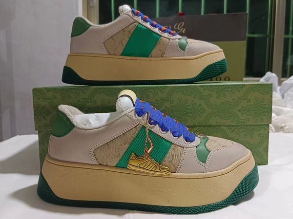 2023 designer rhyton shoes multicolor sneakers men women trainers vintage chaussures platform sneaker strawberry mouse mouth shoe with box, Black
2023 designer rhyton shoes multicolor sneakers men women trainers vintage chaussures platform sneaker strawberry mouse mouth shoe with box, Black