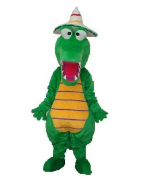 green crocodile mascot costume customize cartoon alligator plush anime theme character size christmas carnival fancy dress, Red;yellow
green crocodile mascot costume customize cartoon alligator plush anime theme character size christmas carnival fancy dress, Red;yellow