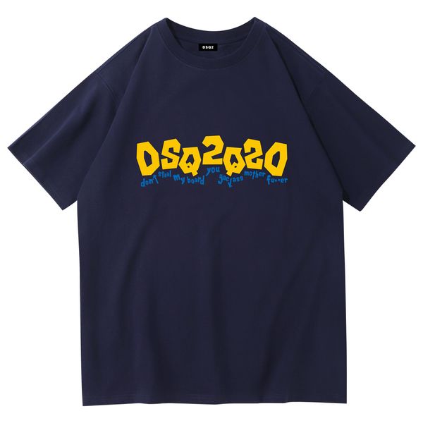fashion trend brand dsq2 t-shirt with letter printed short sleeved cotton t-shirt for men and women's outdoor casual all match design, White;black
fashion trend brand dsq2 t-shirt with letter printed short sleeved cotton t-shirt for men and women's outdoor casual all match design, White;black