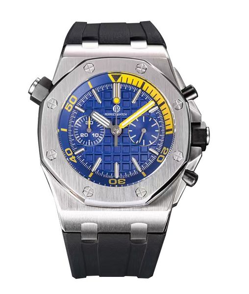 fashion watch designer men's watch quartz movement stainless steel sapphire glass rubber band deep waterproof, Slivery;brown
fashion watch designer men's watch quartz movement stainless steel sapphire glass rubber band deep waterproof, Slivery;brown