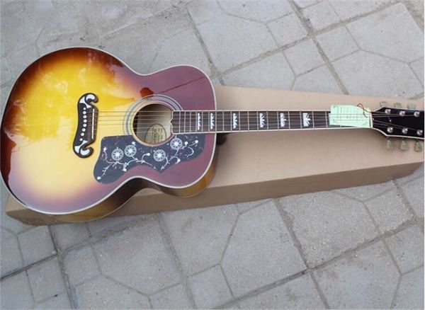 solid spruce 43 inch sj200 tobacco sunburst acoustic guitar rosewood fingerboard mahogany neck wholesale
solid spruce 43 inch sj200 tobacco sunburst acoustic guitar rosewood fingerboard mahogany neck wholesale