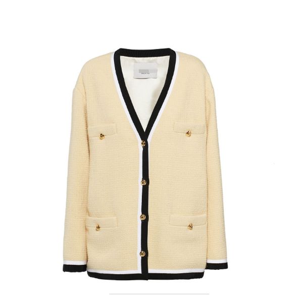 women's outerwear jackets coats luxury brand designer anagram logo denim sweater single-breasted jacket, Black;brown
women's outerwear jackets coats luxury brand designer anagram logo denim sweater single-breasted jacket, Black;brown